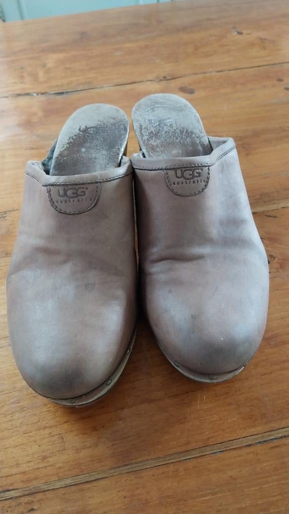 Ugg klompen, maat 41, Kleding | Dames, Schoenen, UGG, Bruin, Gedragen, Sandalen of Muiltjes