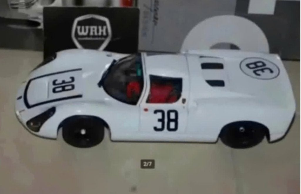 1:18 PORSCHE WERKS 910 - 6 LEMANS #38 EXOTO in box WRH, Hobby en Vrije tijd, Verzenden, Zo goed als nieuw, Auto, Overige merken