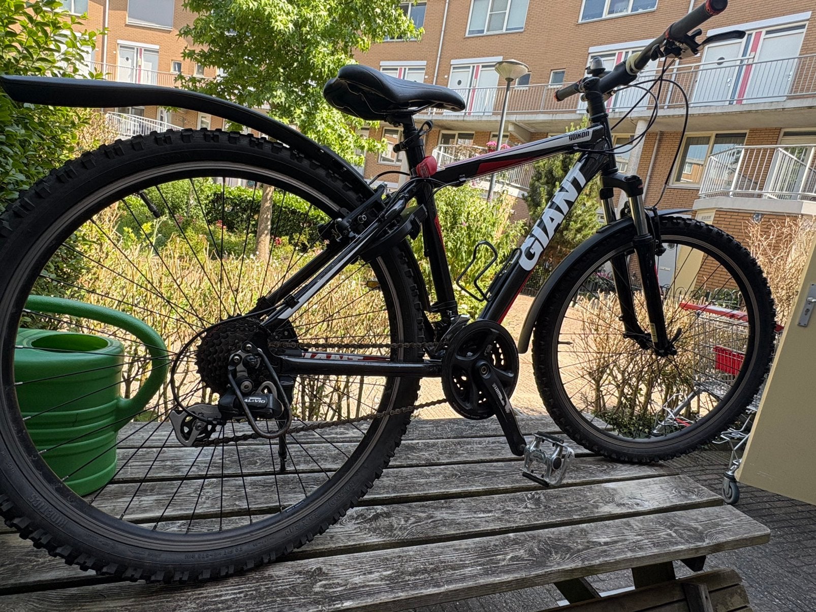 GIANT YUKON MOUNTAINBIKE MAAT S, Fietsen en Brommers, Fietsen | Mountainbikes en ATB, Minder dan 45 cm, Gebruikt, Heren, Giant