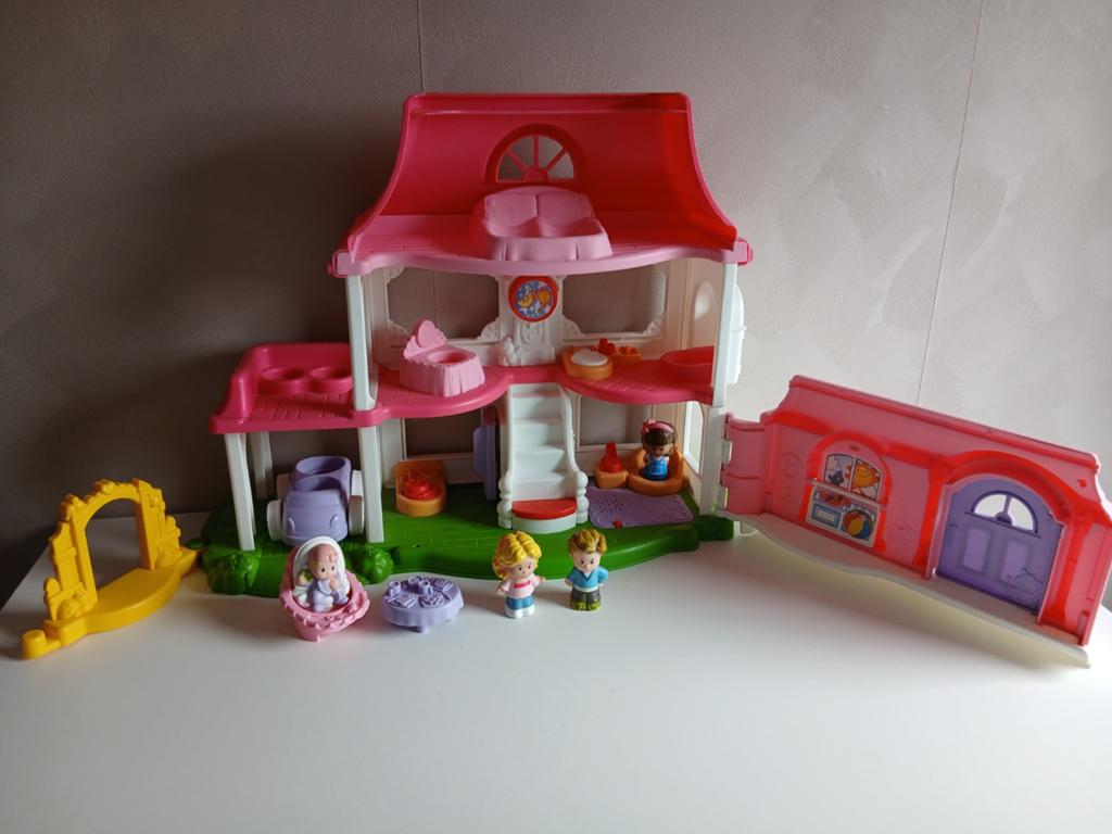 Little people het roze huis met geluidjes, Kinderen en Baby's, Speelgoed | Fisher-Price, Ophalen of Verzenden, Zo goed als nieuw