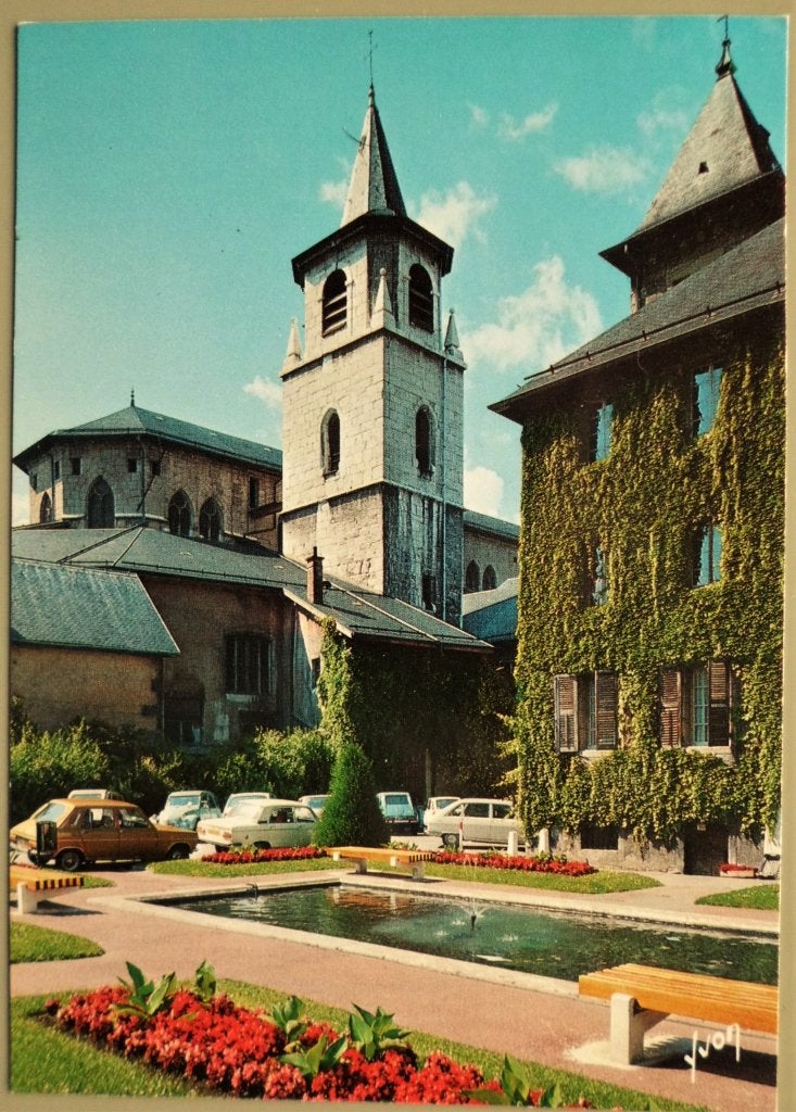 Chambery - Frankrijk - Museum - oude autos - simca peugeot, Ophalen of Verzenden, 1960 tot 1980, Ongelopen, Frankrijk