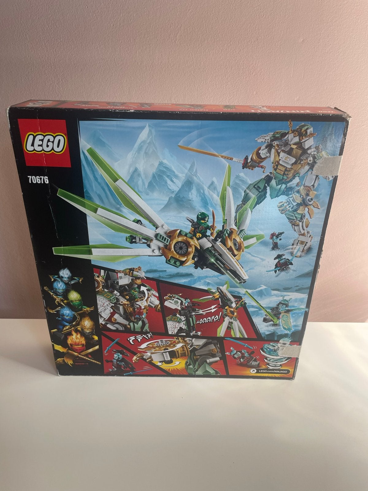 LEGO Ninjago 70676 Lloyd's Titan Mech, Gebruikt, Lego, Ophalen of Verzenden, Compleet
