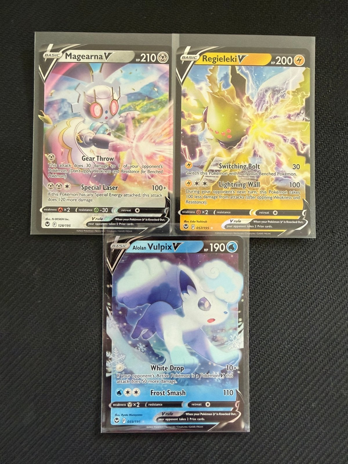 V Kaartjes Silver Tempest Pokemon, Hobby en Vrije tijd, Verzamelkaartspellen | Pokémon, Ophalen, Nieuw, Meerdere kaarten