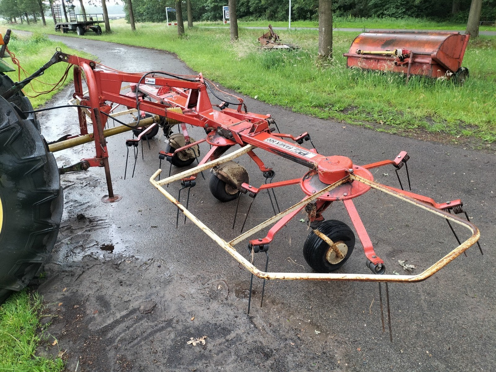 Schudder deutz pz fanex hefmast meststrooier mestwagen, Zakelijke goederen, Ophalen, Fruitteelt, Grondbewerking