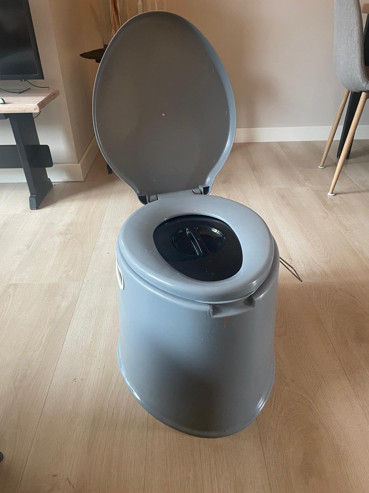 Toilet emmer camping, Ophalen, Zo goed als nieuw