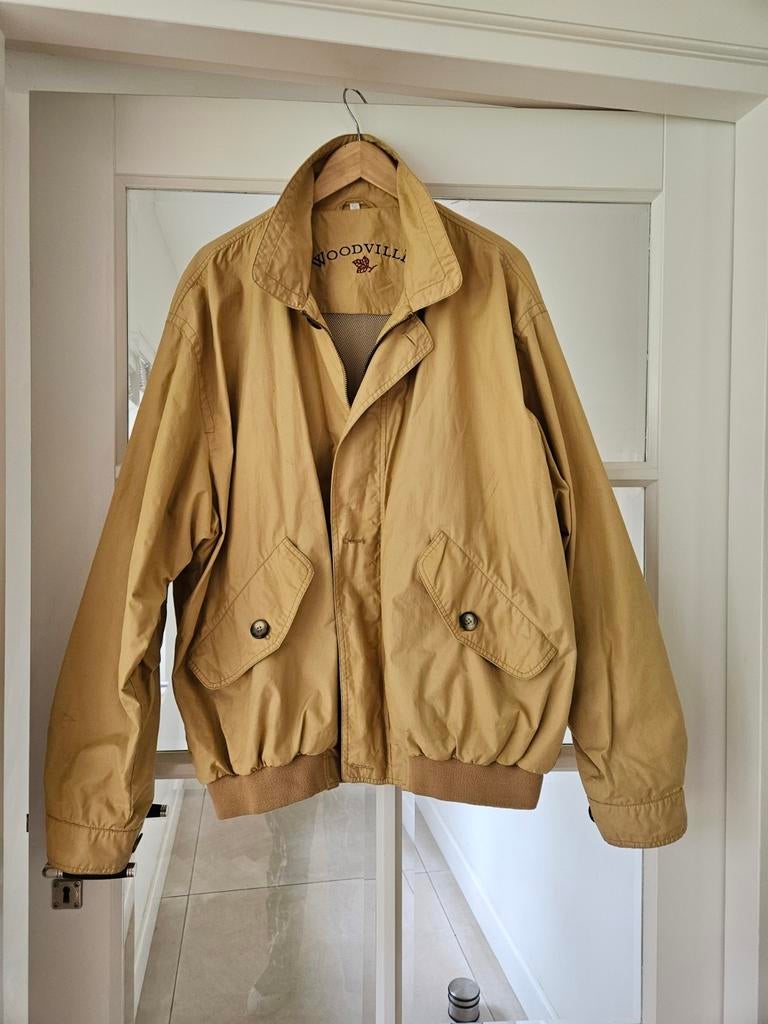 WOODVILLE heren zomerjack, geel XXL - sportief en modieus, Maat 52/54 (L), Geel, Zo goed als nieuw, WOODVILLE