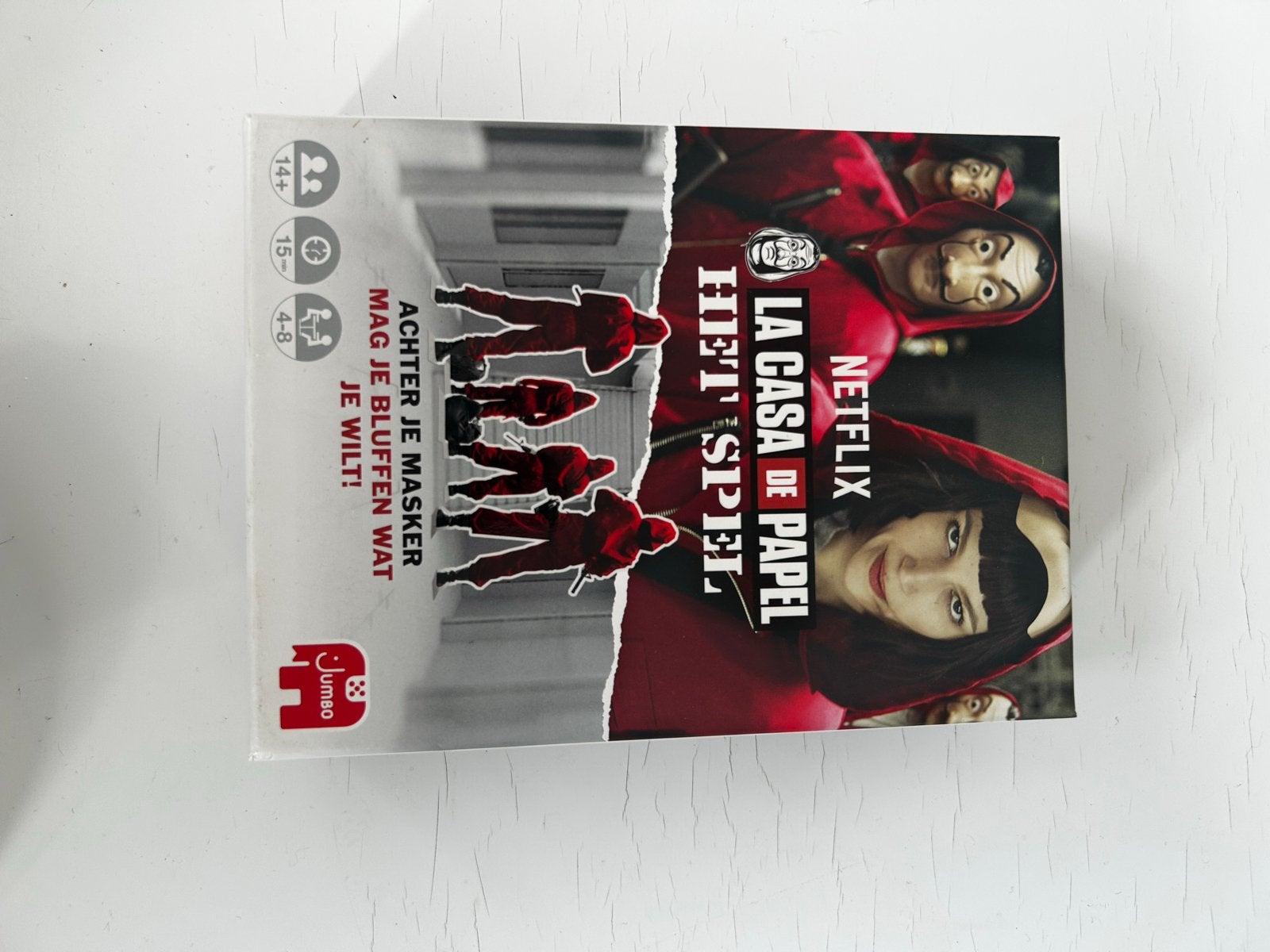 La Casa de Papel Het Spel - Jumbo, Drie of vier spelers, Ophalen of Verzenden, Nieuw