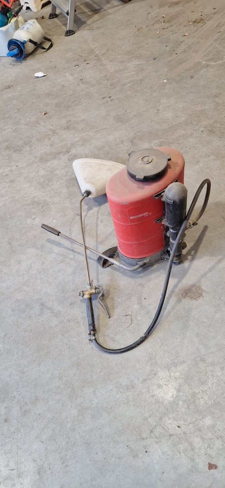 Gebruikte rugsproeier voor tuin en landbouw, Ophalen, Gebruikt, Handsproeier