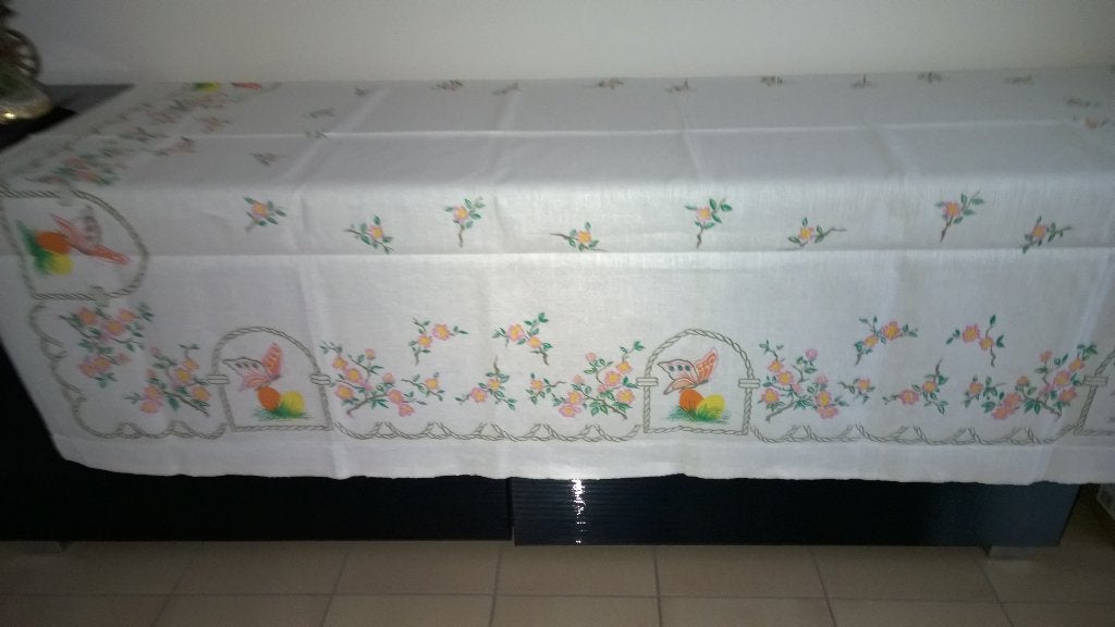 Nieuw tafelkleed : katoen / linnen, Ophalen of Verzenden, Nieuw, Rechthoek, Binnen