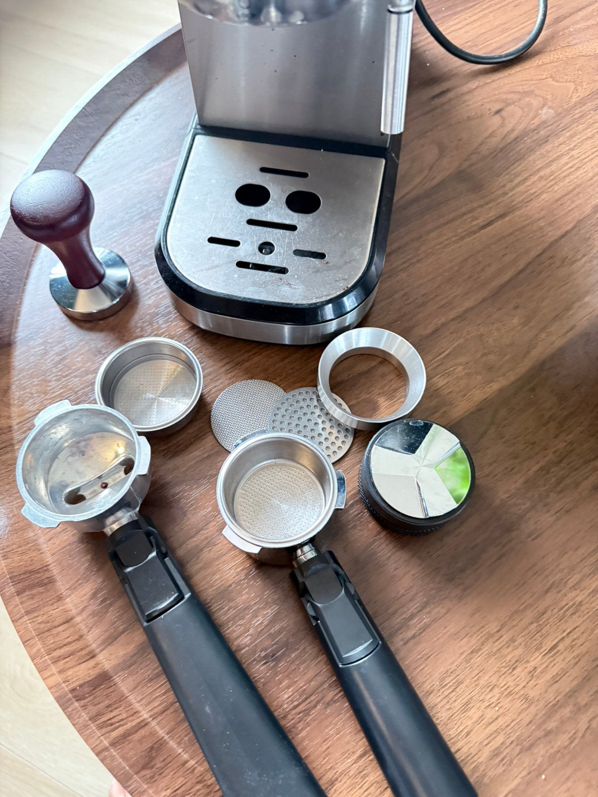 Cecotec Cafelizzia espresso machine + complete barista set, Ophalen, Zo goed als nieuw