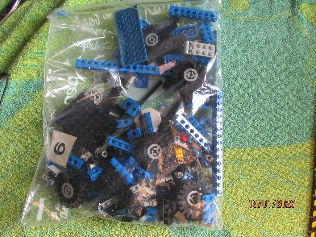 lego technic Set 854 Go-Kart, Ophalen of Verzenden, Gebruikt, Complete set, Lego