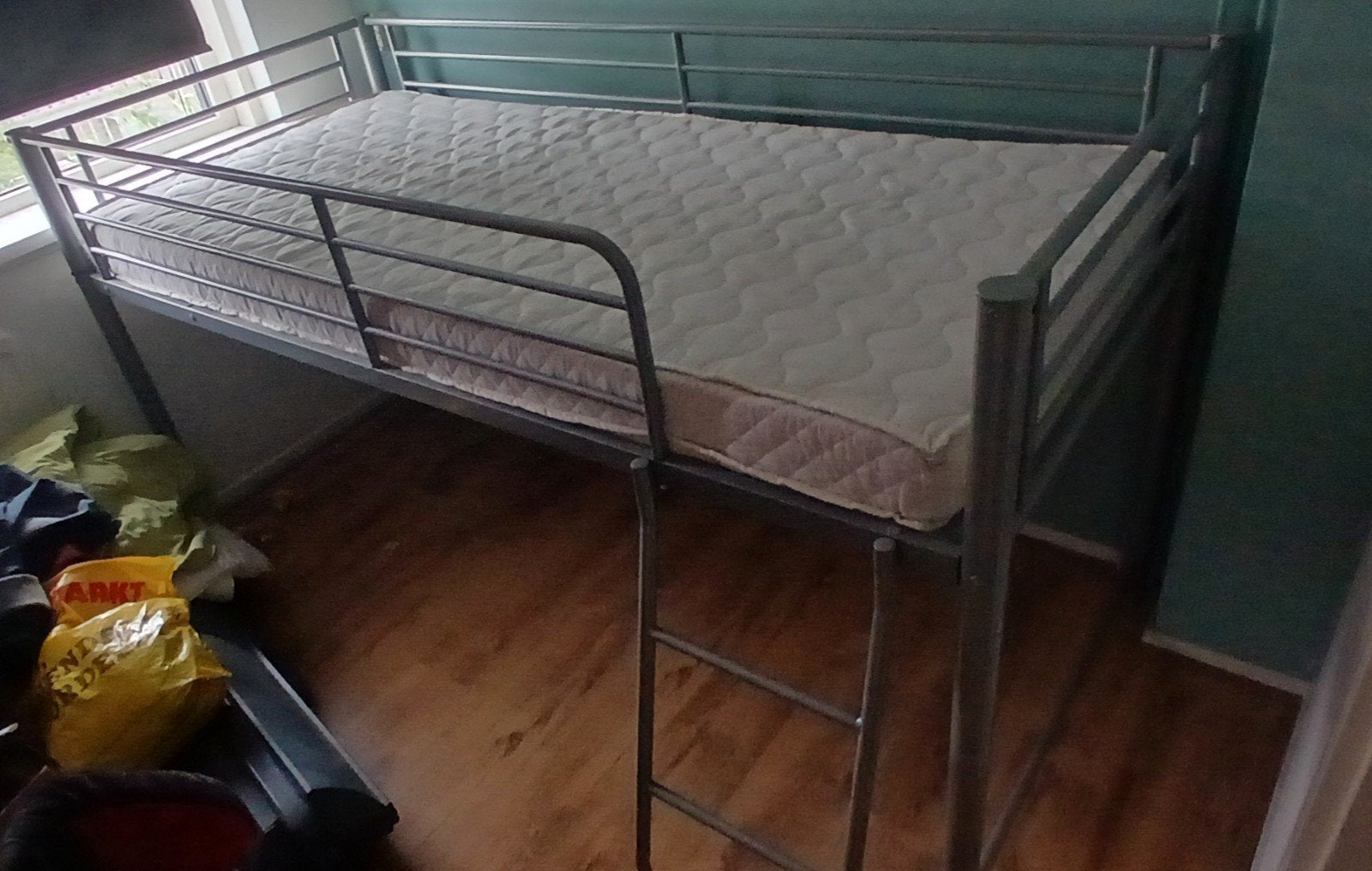 hoogslaper, Ophalen, Gebruikt, Eenpersoons, 90 cm
