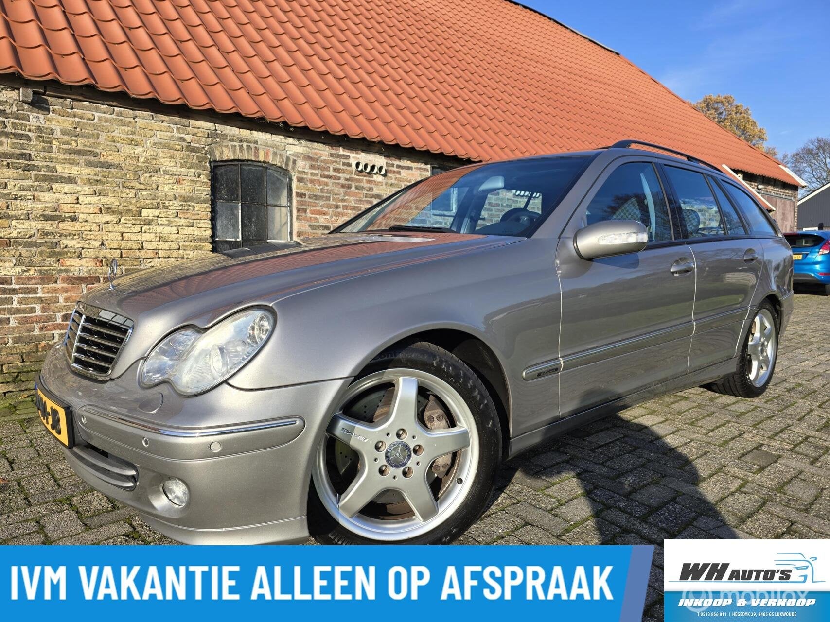 Mercedes C-klasse Combi 200 K. Avantgarde Bijna Nieuwstaat!, Auto's, Mercedes-Benz, Automaat, Achterwielaandrijving, Gebruikt