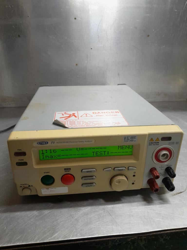 Vitrek V4 Hipot Ac/Dc/Ir Electrical Safety Analyzer tester, Ophalen of Verzenden