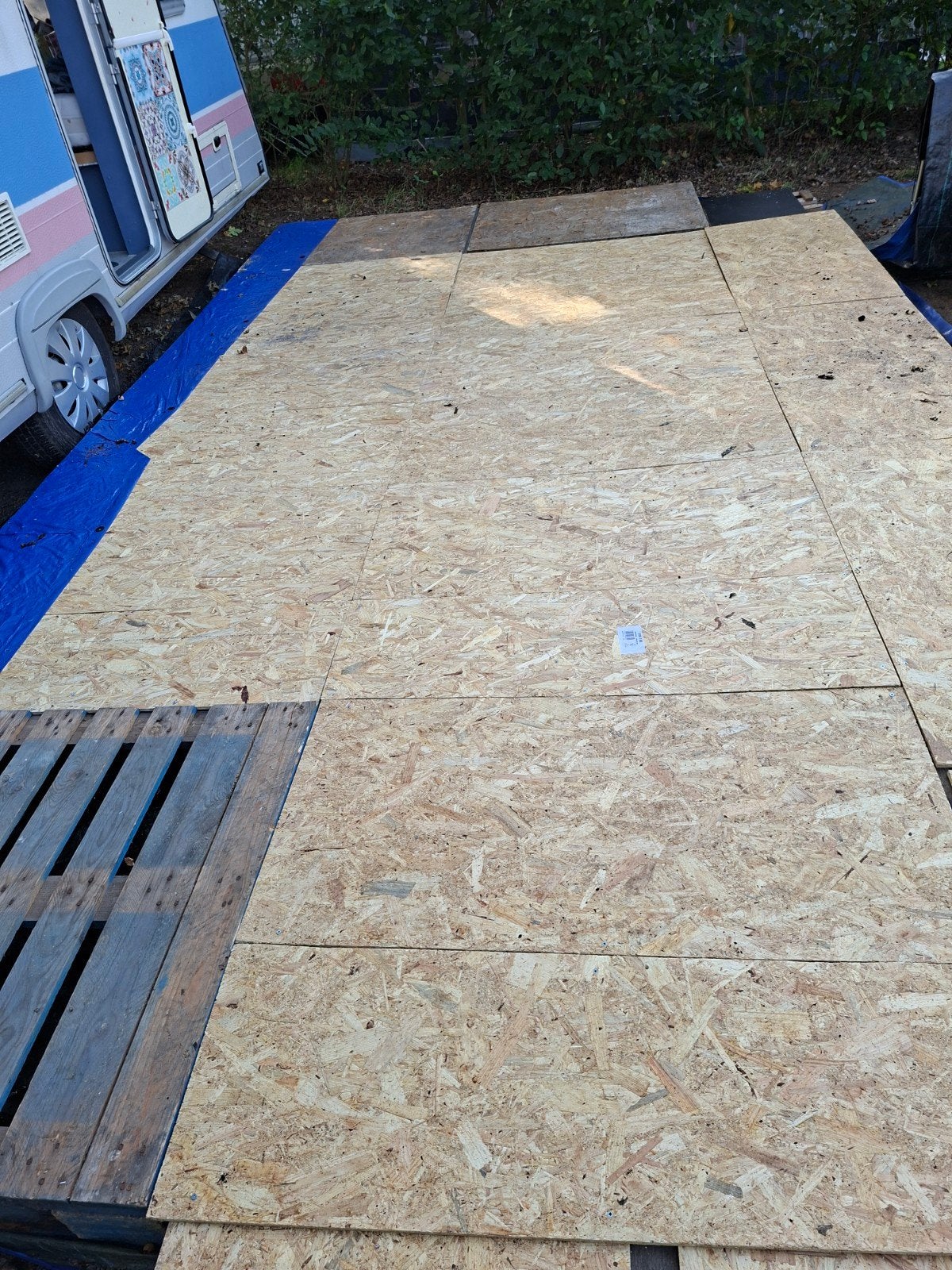 GRATIS pallets en platen, Tuin en Terras, Ophalen, Hout