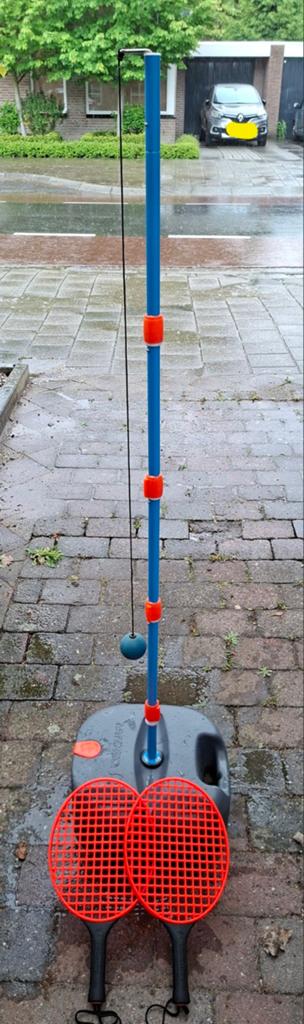 Tennis Trainer Set met 2 Rackets - Zo goed als nieuw, Sport en Fitness, L00, Overige typen, Zo goed als nieuw, Ophalen