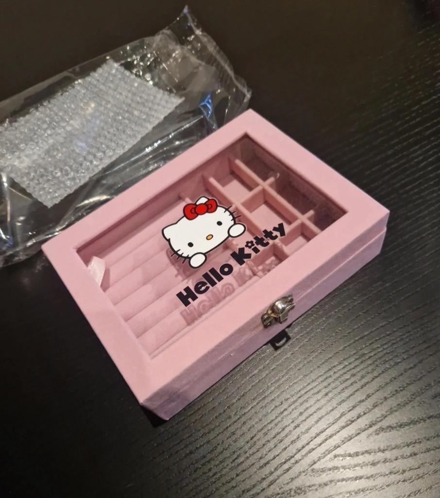 Nieuwe Hello Kitty Sieraden Doos - Roze, Sieraden, Tassen en Uiterlijk, Ophalen of Verzenden, Nieuw
