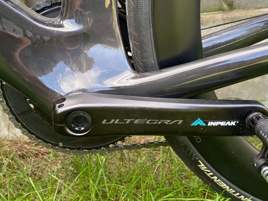 Inpeak powermeter op Ultegra R8100 crank, Crankstel of Pedalen, Nieuw, Ophalen of Verzenden, Aluminium