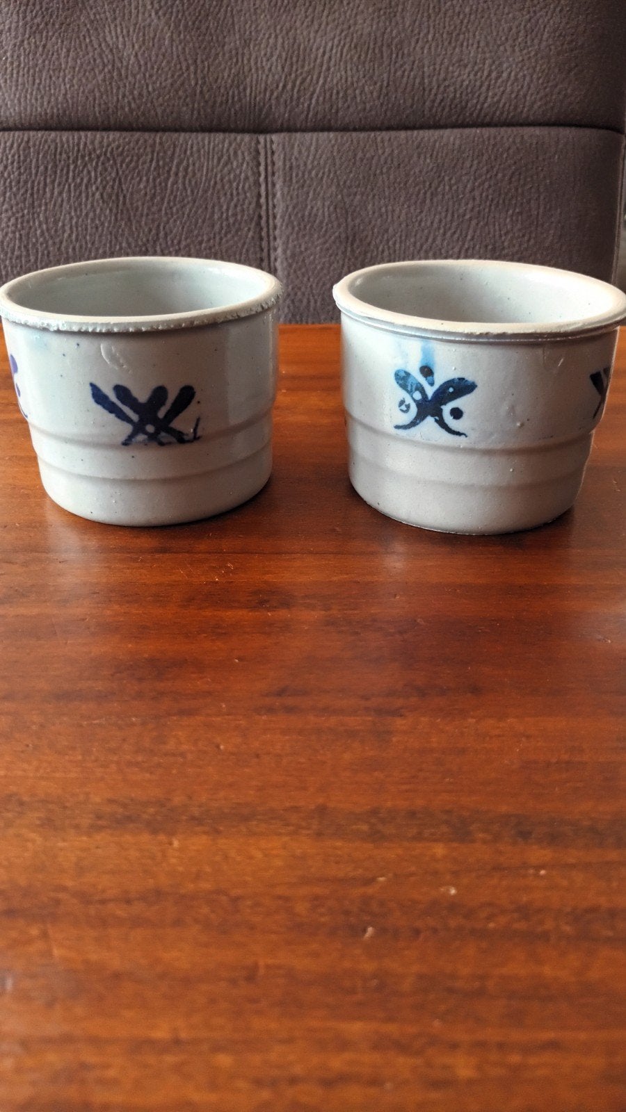 Vintage aardewerk potjes, Antiek en Kunst, Ophalen of Verzenden