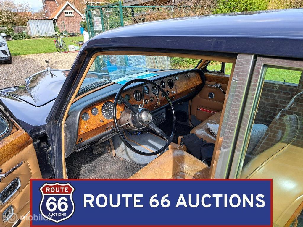 Rolls-Royce Silver Shadow I | 1967 | Route 66 Auctions, Auto's, Overige carrosserieën, Zwart, Bedrijf, Handgeschakeld