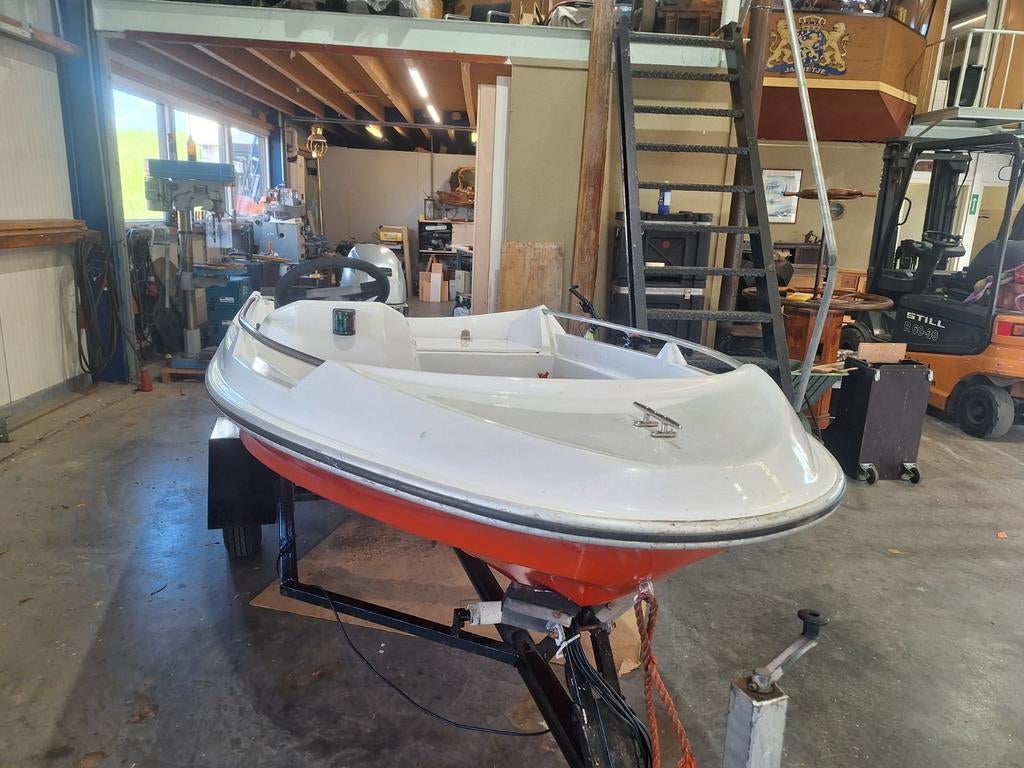 Speedboot met honda 15 pk, Watersport en Boten, Speedboten, Ophalen