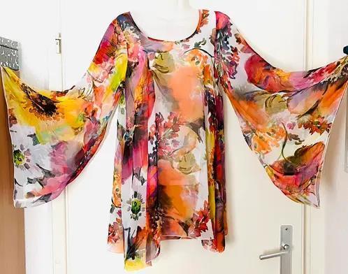 My/Se kleurige tuniek maat S/M, Kleding | Dames, Blouses en Tunieken, Zo goed als nieuw, Maat 36 (S), Overige kleuren, Ophalen of Verzenden