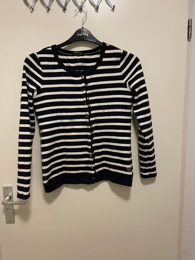 Vest Margittes blauw wit maat 40, Maat 38/40 (M), Blauw, Margittes, Ophalen of Verzenden