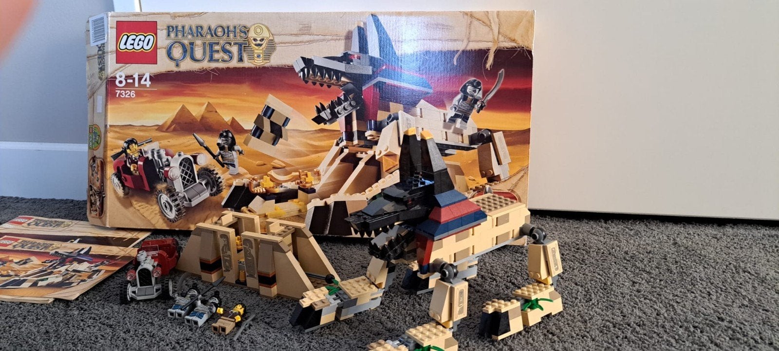 Lego 7326 Pharaoh's Quest, Overige thema's, Lego, Ophalen of Verzenden, Zo goed als nieuw