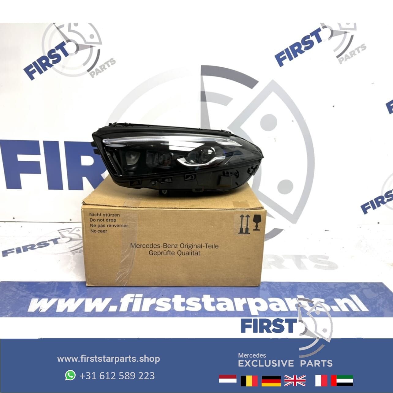 A1779065704 W177 V177 FACELIFT VOL LED KOPLAMP LINKS origine, Gebruikt, -, Ophalen of Verzenden, -