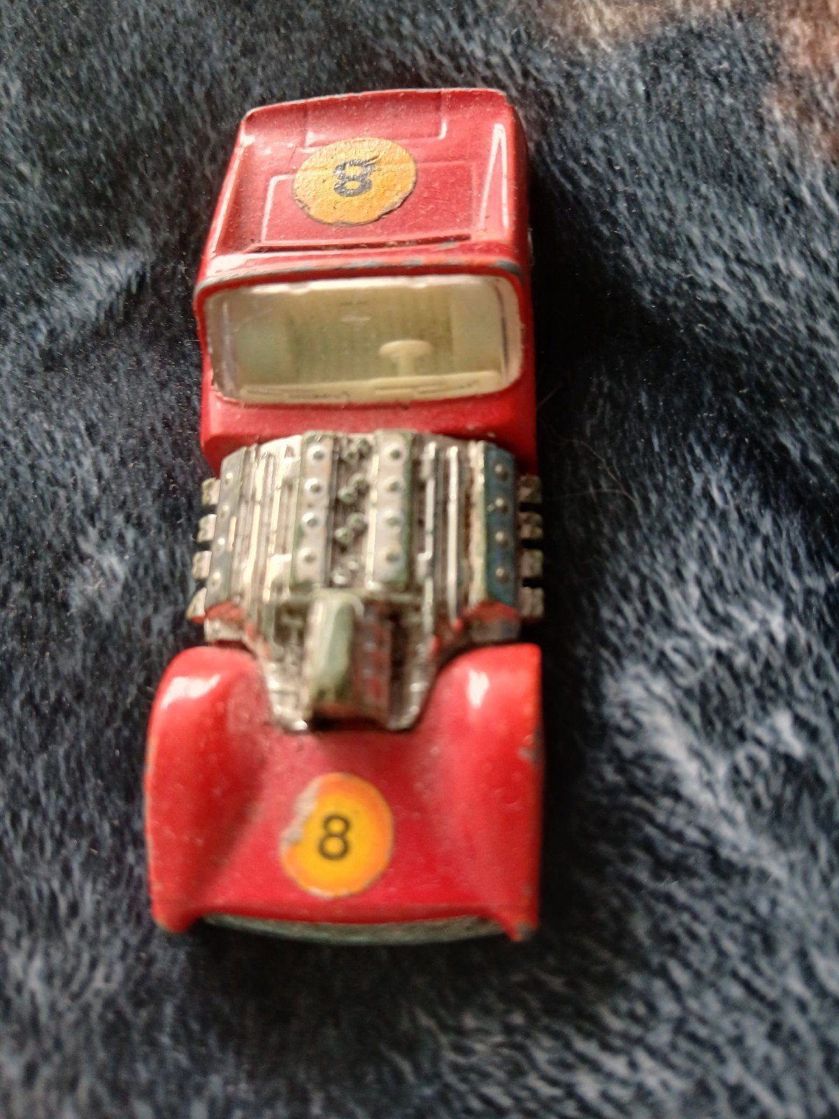 Vintage Matchbox Superfast No. 19 Road Dragster (1970), Overige merken, Gebruikt, 1:50 of kleiner, Auto