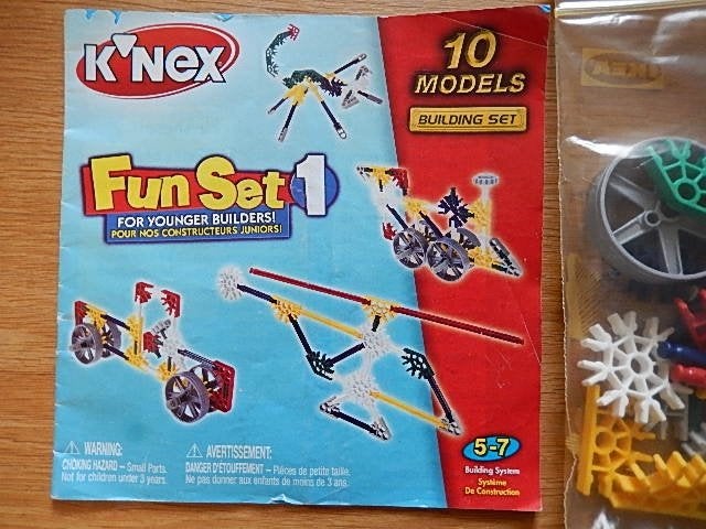 knex 10 modelen set, Ophalen of Verzenden, Zo goed als nieuw, K'nex