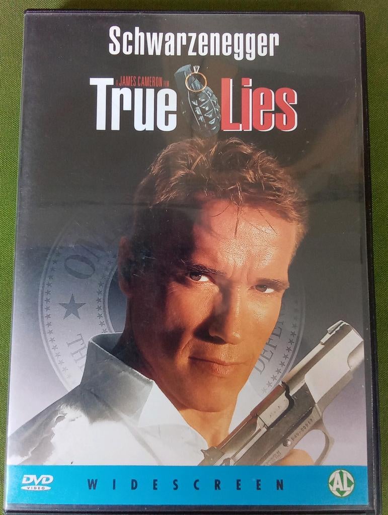 True Lies - Arnhold Schwarzenegger & Jamie Lee Curtis, Ophalen of Verzenden, Zo goed als nieuw, Actie en Avontuur, Alle leeftijden