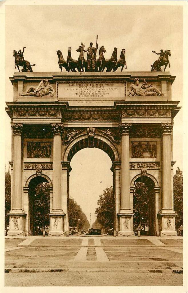 381-227-043 Milano, Verzenden, Voor 1920, Frankrijk