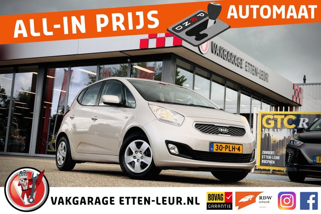 Kia Venga 1.6 CVVT X-tra / AIRCO / CRUISE / PARKEERSENSOREN, Automaat, 1591 cc, 4 cilinders, Origineel Nederlands