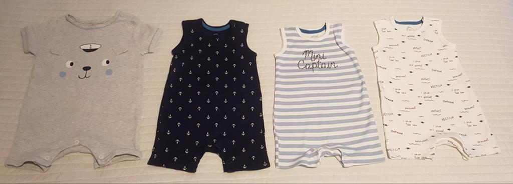 6 x baby zomer pakjes babyclub kleding maat 68 mini captain, Kinderen en Baby's, Babykleding | Maat 68, Babyclub, Zo goed als nieuw