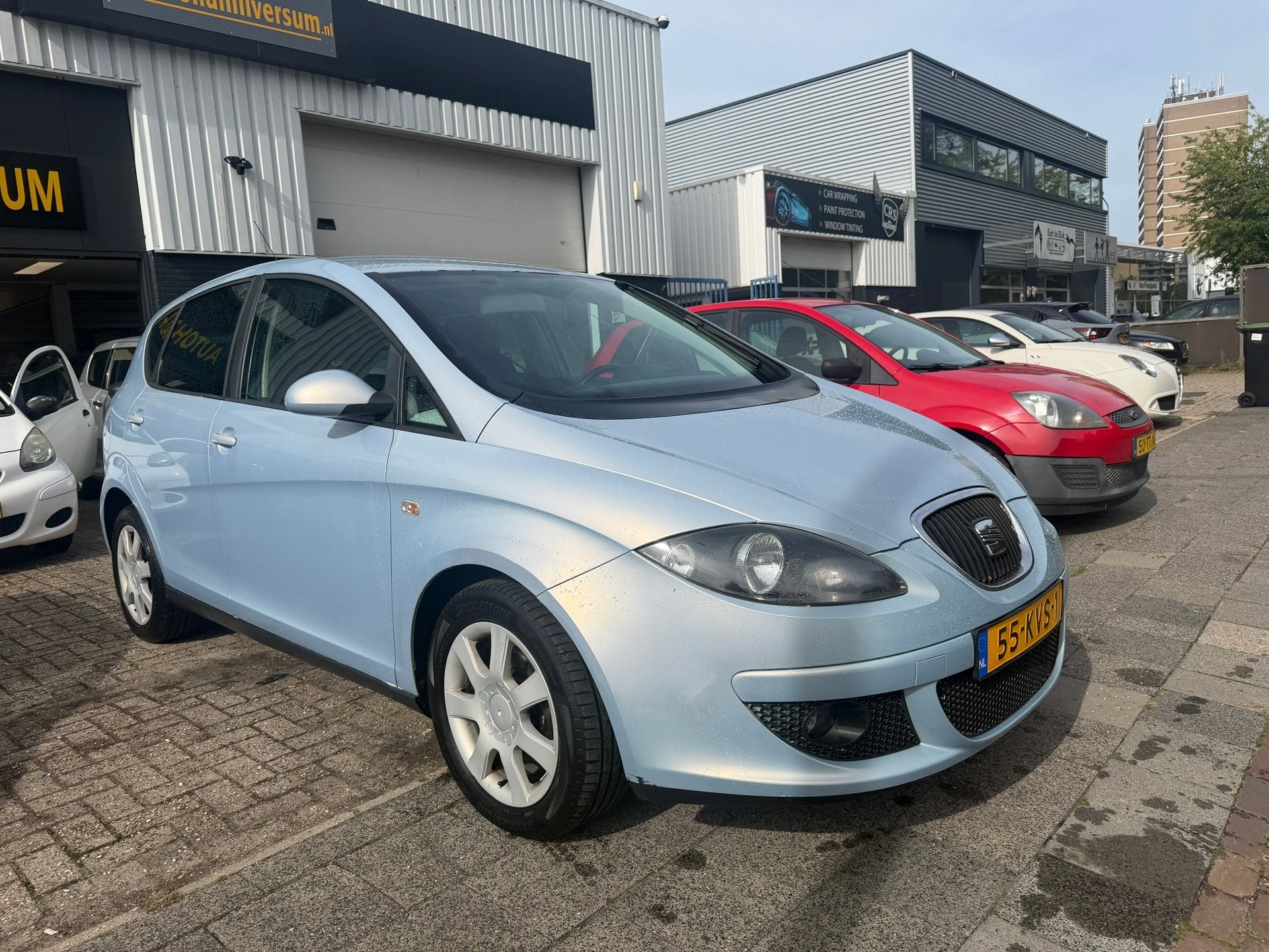 Seat Altea 1.6 Reference, Gebruikt, 1295 kg, 4 cilinders, Blauw