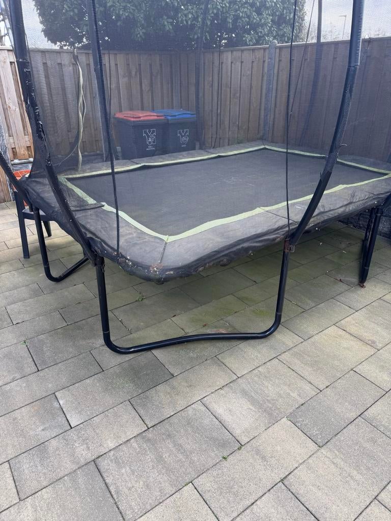 EXIT Silhouette trampoline 214x305cm, Ophalen, Gebruikt