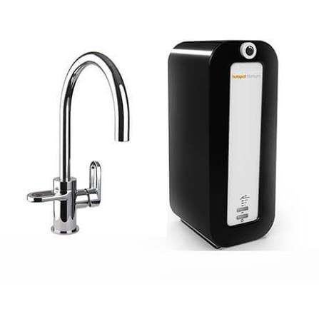 Inventum HotSpot Kokendheet waterkraan Titanium, Ophalen, Zo goed als nieuw, Chroom, Kraan