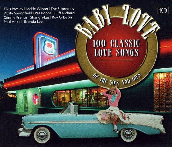 Various – Baby Love 100 Classic Love Songs Of The 50's And, Verzenden, Zo goed als nieuw, Pop