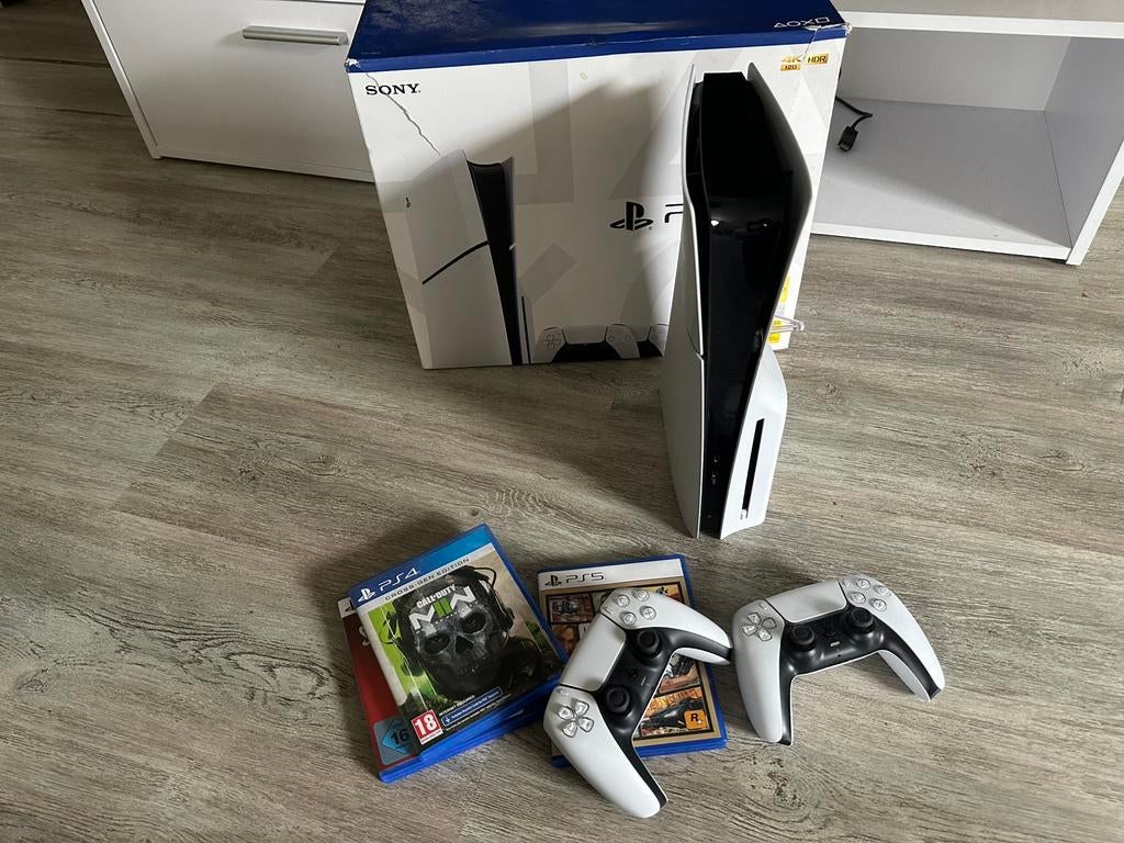PlayStation 5 (PS5) met disc drive in zeer goede staat, Spelcomputers en Games, Spelcomputers | Sony PlayStation 5, Ophalen, Zo goed als nieuw