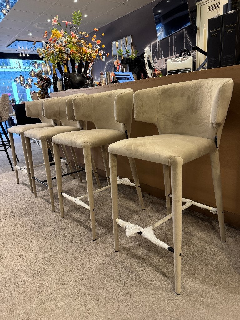 Counterstoel Indigo richmond interiors, Ophalen, Met voetsteun, 60 tot 90 cm, Nieuw