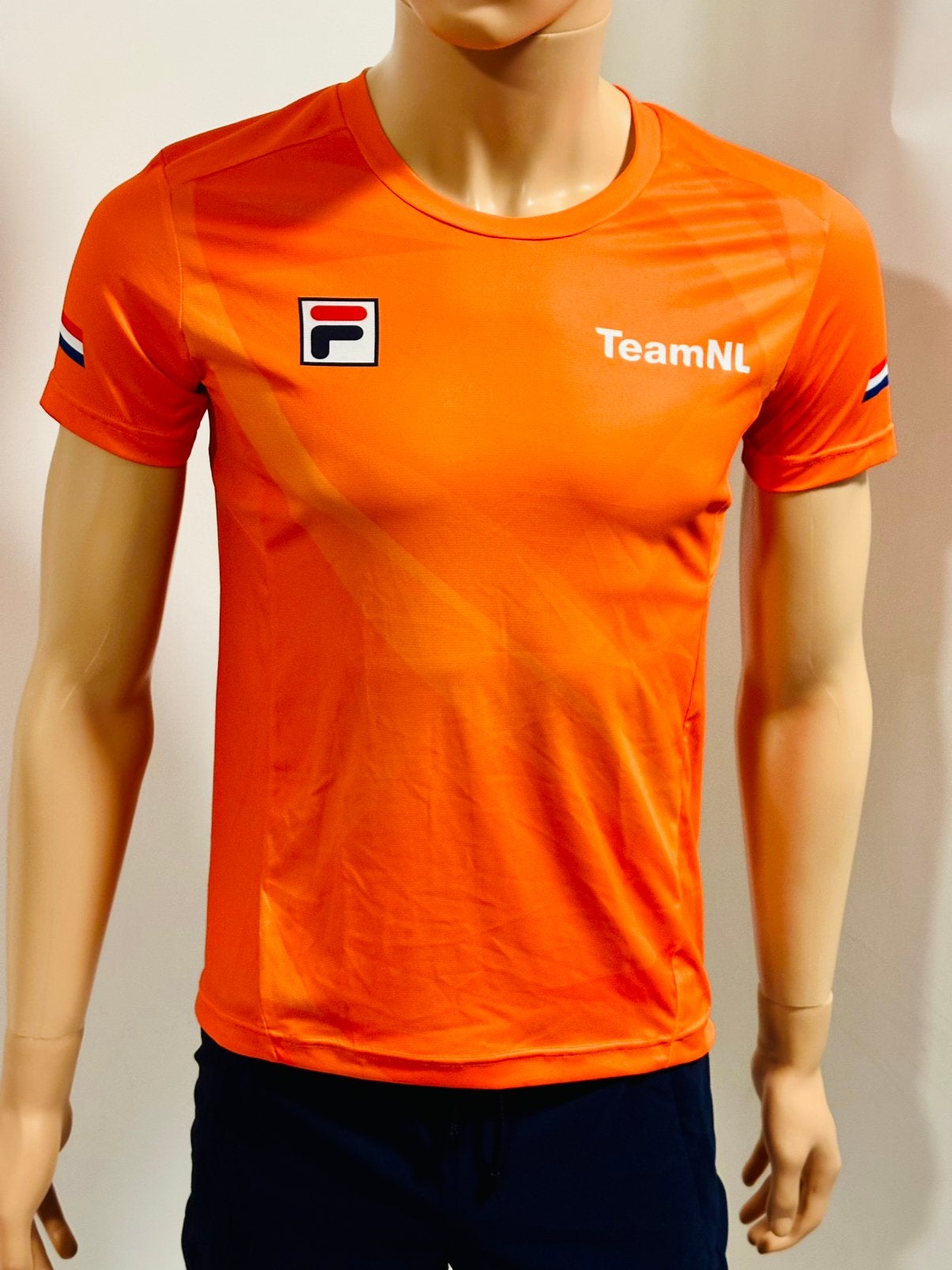 Sportkleding sportshirt hardloopshirt shirt teamNL S Fila, Kleding | Dames, Oranje, Ophalen of Verzenden, Zo goed als nieuw, Hardlopen of Fietsen