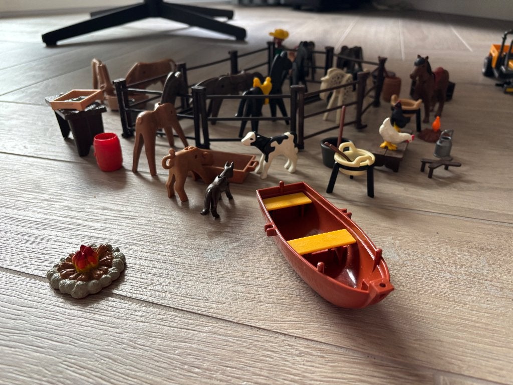 Playmobile,, stad en dieren, Ophalen, Gebruikt