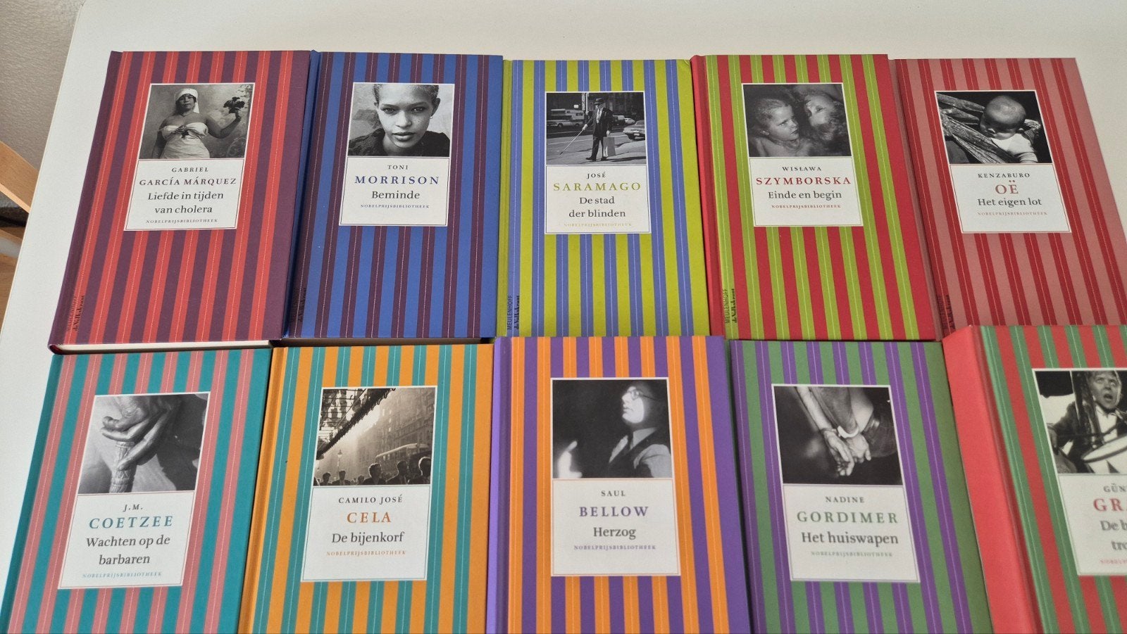 Nobelprijswinnaars Literatuur - Complete Set (10 Boeken), Boeken, Ophalen of Verzenden, Zo goed als nieuw, Wereld overig