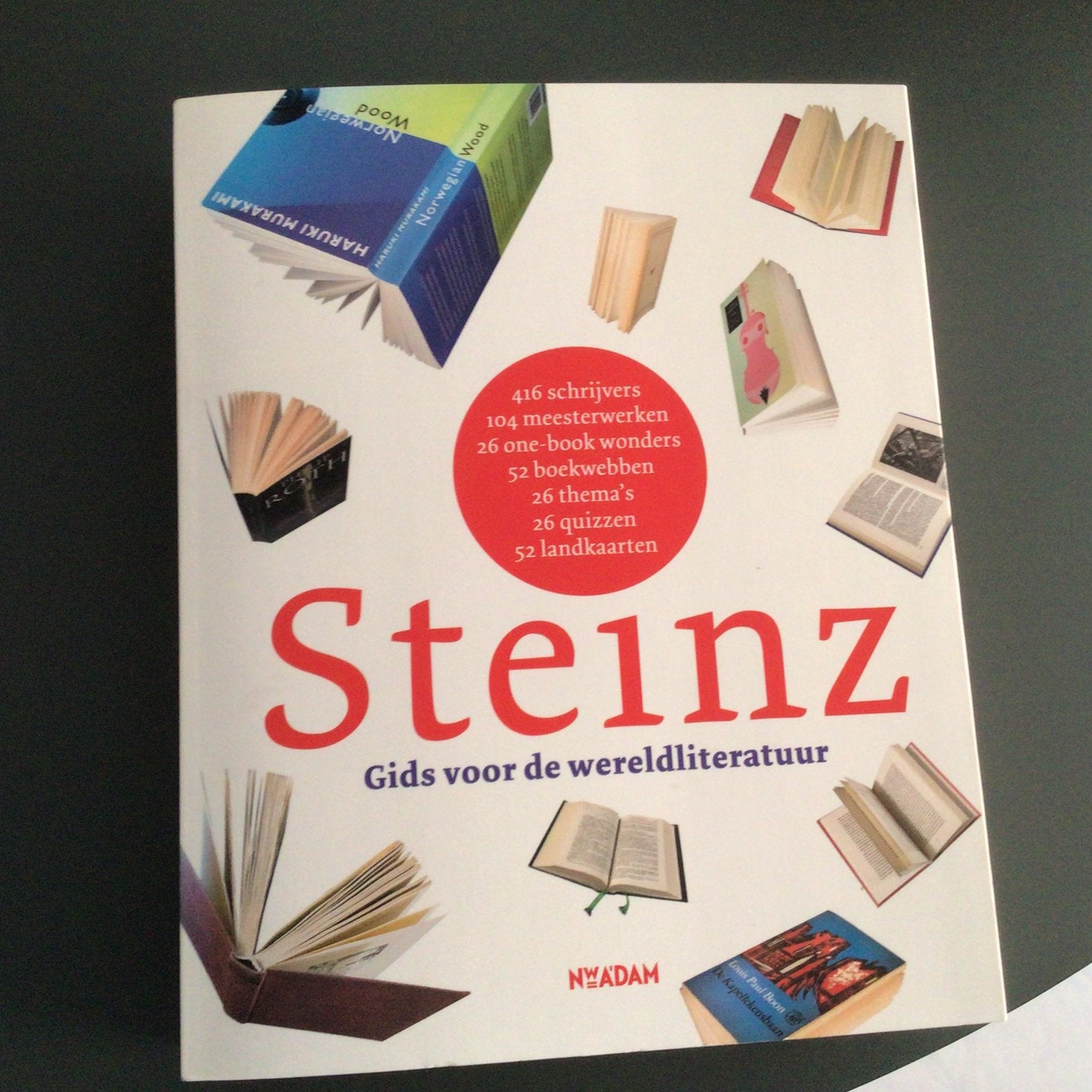 Steinz Gids voor de wereldliteratuur - Jet & Pieter Steinz, Jet Steinz; Pieter Steinz, Ophalen of Verzenden, Zo goed als nieuw