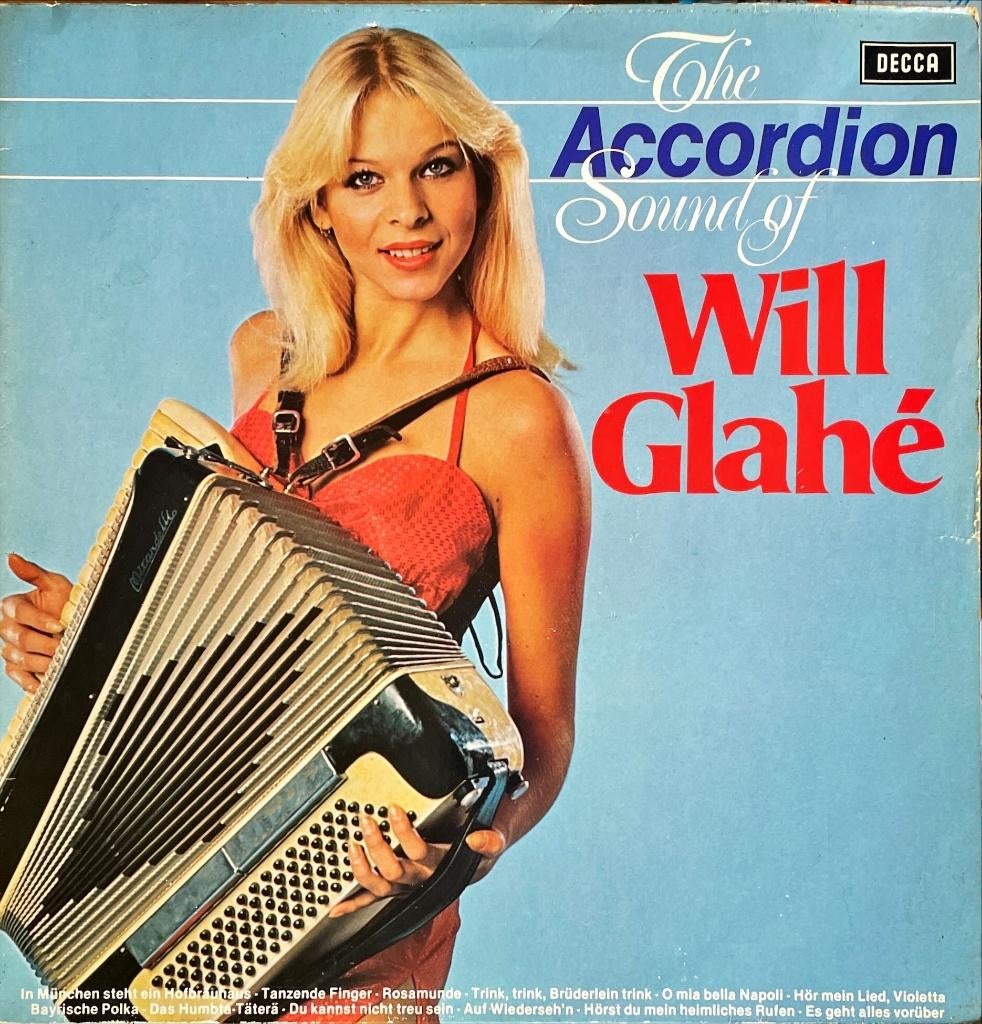 Will Glahé - The Accordion Sound Of Will Glahé - LP, Europees, Gebruikt, Voor 1960, Ophalen of Verzenden