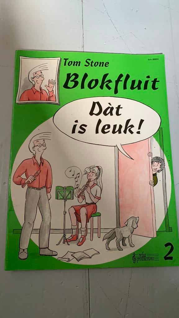 Blokfluit  Dat is leuk! 2, Muziek en Instrumenten, Bladmuziek, Ophalen of Verzenden, Les of Cursus, Populair, Blokfluit