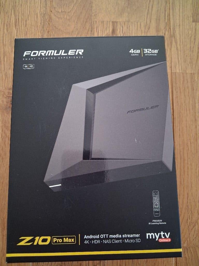 FORMULER Z10 PRO MAX, Audio, Tv en Foto, Ophalen of Verzenden, Zo goed als nieuw, HDMI, Minder dan 500 GB