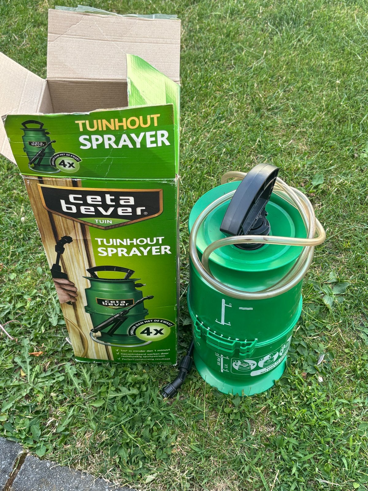 CetaBever Tuinhout Sprayer, Ophalen of Verzenden, Gebruikt