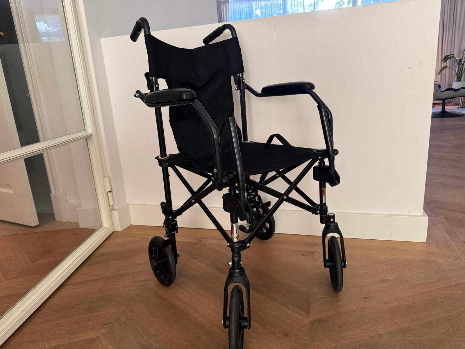 MultiMotion Transporter rolstoel – 45cm – als nieuw, in doos, Ophalen of Verzenden, Inklapbaar, Zo goed als nieuw, Duwrolstoel